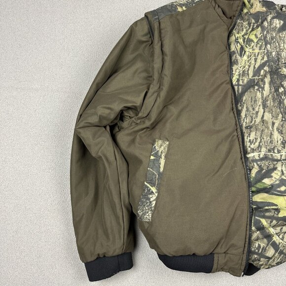 Remington Outdoor Clothing Camouflage Coat/Vest Combo Mens Large Hunting Jacket - Picture 7 of 10